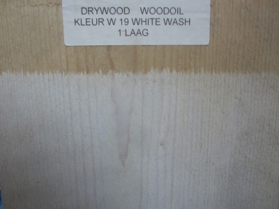 ik ben trots wat betreft regisseur Drywood Wood oil W19 White Wash 1 liter - Boshoeve Hout en Bouwmaterialen  Vroomshoop