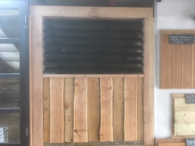 Spiksplinternieuw Flex fence, set rvs 165 cm voor shutters - Boshoeve hout en GT-76